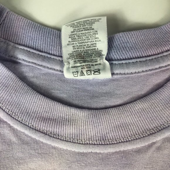 Vintage 2000s Grateful Dead Shirt Men's Large Light Purple Tie Die Wave The Flag - Picture 4 of 12